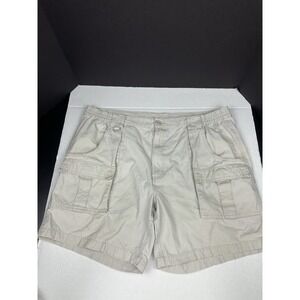 Hook & Tackle Mens Utility Cargo Shorts Size 42 Relaxed Fit Outdoor Fishing